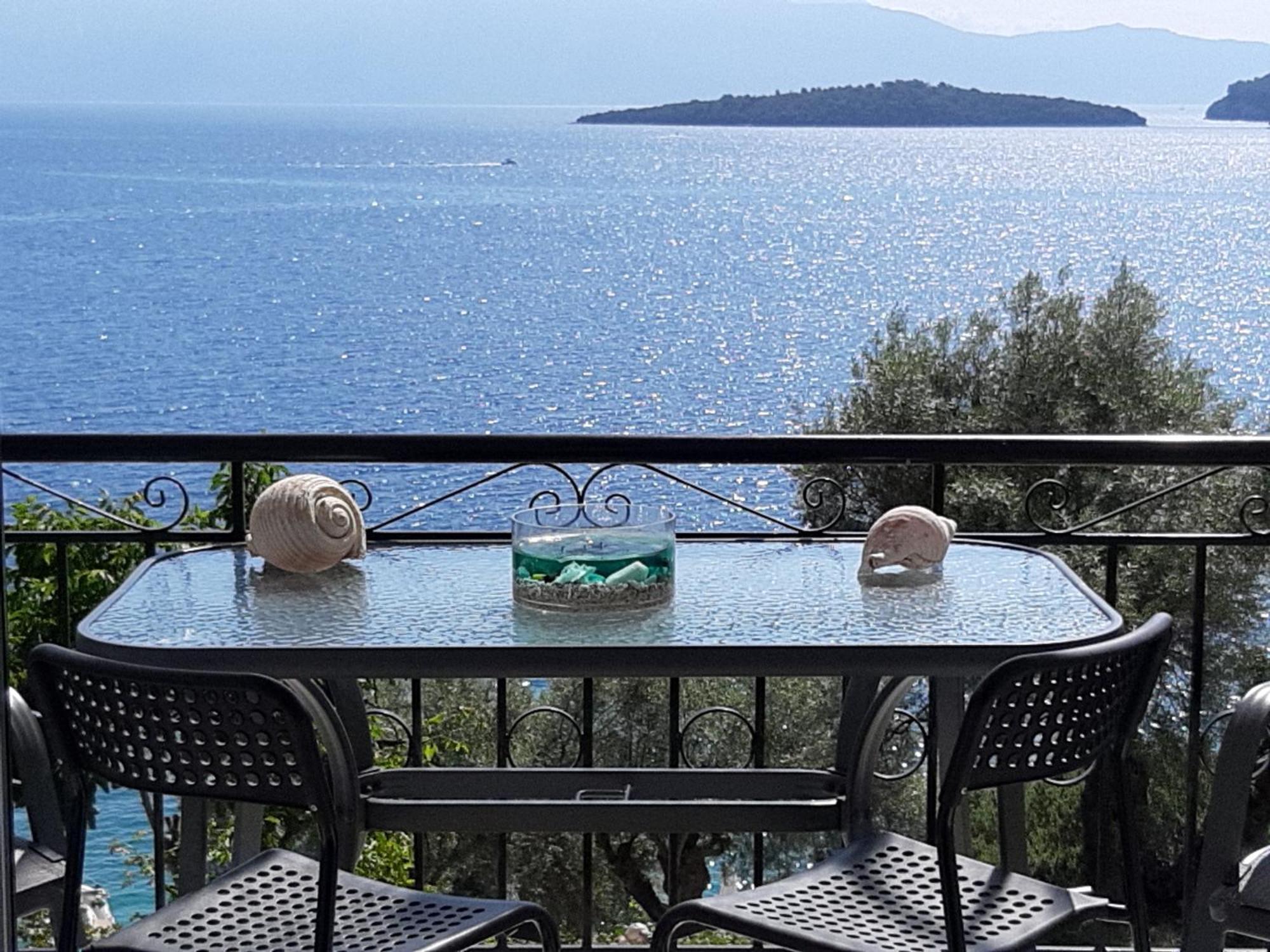 Villa Korakias Seaview Yénion Exterior foto